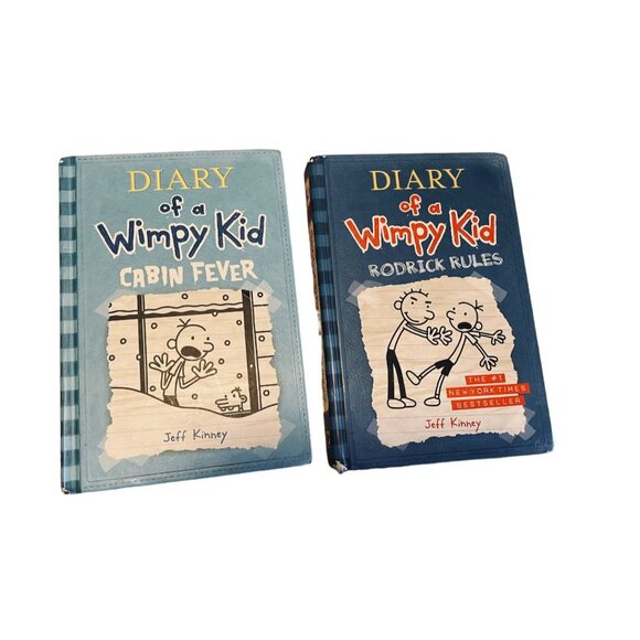 Diary Of A Wimpy Kid Book Lot - 7 Books By Jeff Kinney  Hardcover Set Includes M - Picture 5 of 11